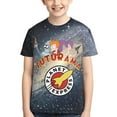 thumbnail image 1 of Futurama Planet Express Logo Teen T-Shirt Crewneck Short Sleeve Double-Sided Print Summer Tee Shirts Top For Youth Boys Girls Children Large, 1 of 7