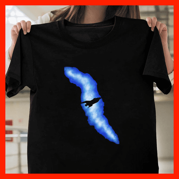 Futurama Planet Express Silhouette Galaxy 1 H6601, Comfortable Unisex Graphic Shirt - Up to 5XL Available