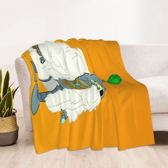 Futurama Printing Bed Blanket, All Seasons Flannel Fleece Blanket, Soft & Warm Plush Blankets for Couch Sofa Bed Camping Travel, 60"x50"