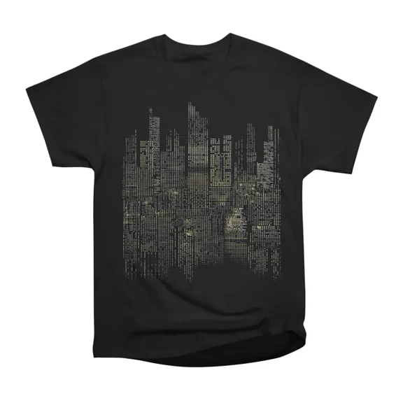 Futurama Skyline T-Shirt Tee Gift For Him Merch For Her Apparel For Friend
