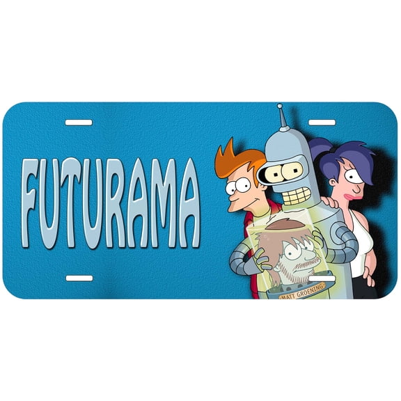 Futurama TAG01 Novelty Car Auto License Plate
