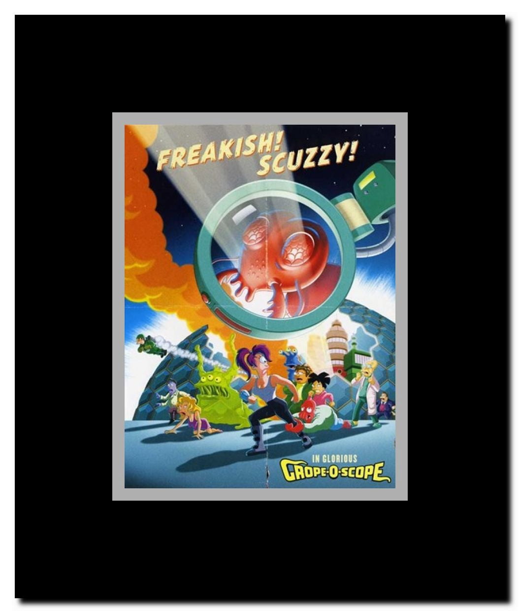 Futurama: The Beast with a Billion Backs Framed Movie Poster