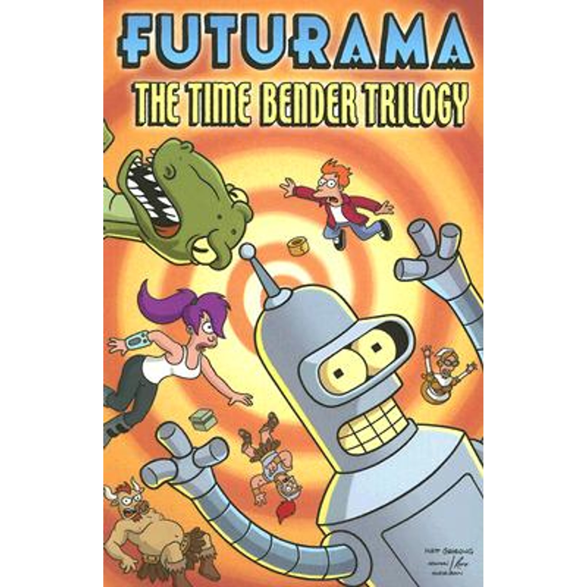 Pre-Owned Futurama: The Time Bender Trilogy (Paperback) 0061118079 ...