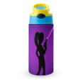 thumbnail image 1 of Futurama Turanga Leela Kid's Insulated Water Bottle With Straw Vacuum Stainless Steel Cup Leak-Proof Toddler Thermoses Water Cup For Children, 1 of 8