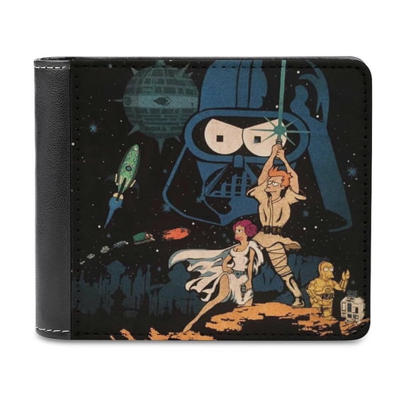 Futurama Wallets Large Capacity PU Leather Wallet Purse Card Holder Organizer Card Case