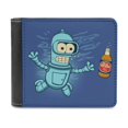 thumbnail image 1 of Futurama Wallets Large Capacity PU Leather Wallet Purse Card Holder Organizer Card Case, 1 of 7