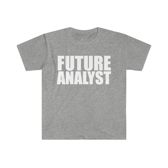 Future Analyst College High School Graduate Graduation Unisex T-shirt S-3XL