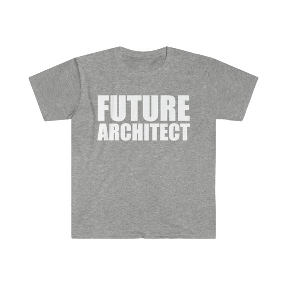 Future Architect College Graduate Graduation Unisex T-shirt S-3XL