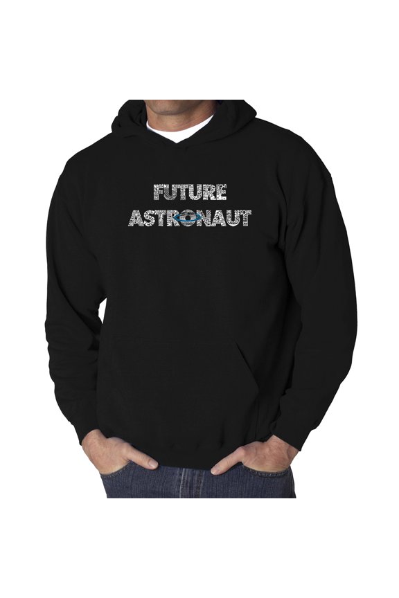 Future Astronaut - Men's Word Art Hooded Sweatshirt