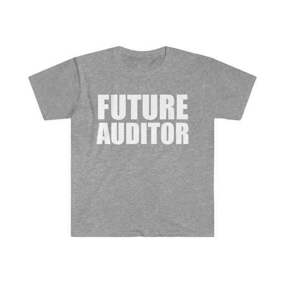 Future Auditor College Graduate Graduation Unisex T-shirt S-3XL