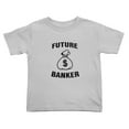 thumbnail image 1 of Future Banker Funny Toddler T-Shirts for Boys Girls (Gray, 2T), 1 of 5