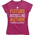 thumbnail image 1 of Future Bestselling Author Book Lovers Literary Funny Nerd Tee, 1 of 4