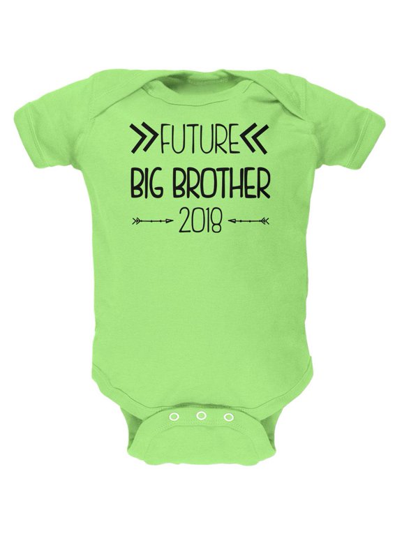 Future Big Brother Arrows 2018 Soft Baby One Piece Key Lime 0-3 M