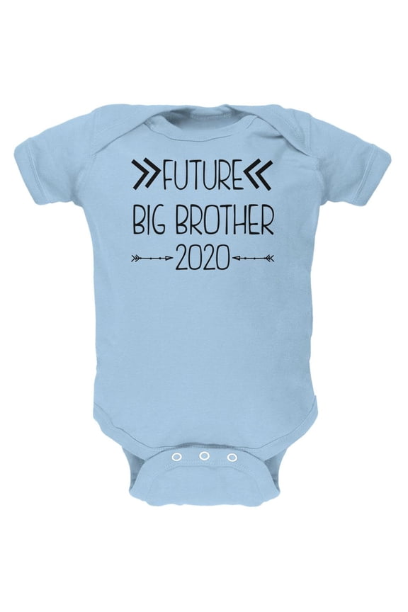 Future Big Brother Arrows 2020 Soft Baby One Piece Light Blue 3-6 M