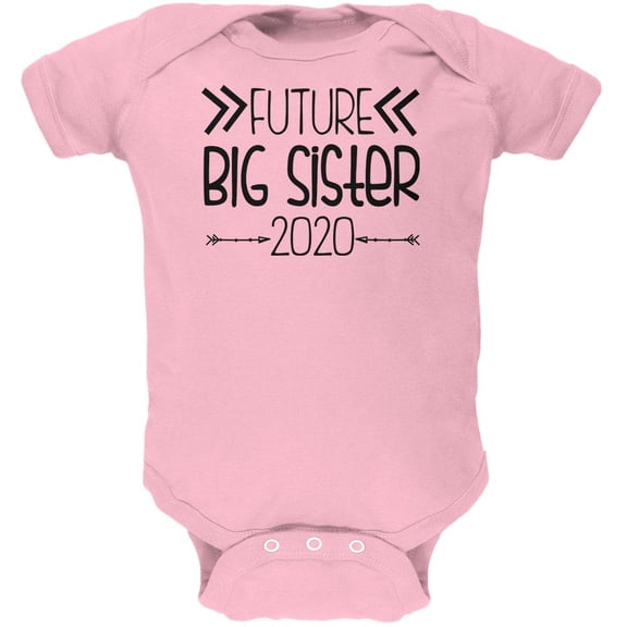 Future Big Sister Arrows 2020 Soft Baby One Piece