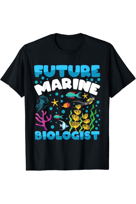 Future Biologist Cute Ocean Student Biology T Shirt