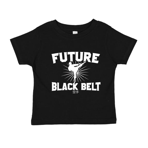 Future Black Belt Toddler T-Shirt 5/6T Black