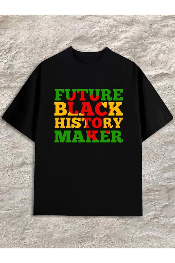 Future Black History Maker Men black Comfortable activewear, perfect for gifts Classic Unisex Shirt Graphic Tee tshirts Basic Unisex Shirt Graphic Tee tshirts