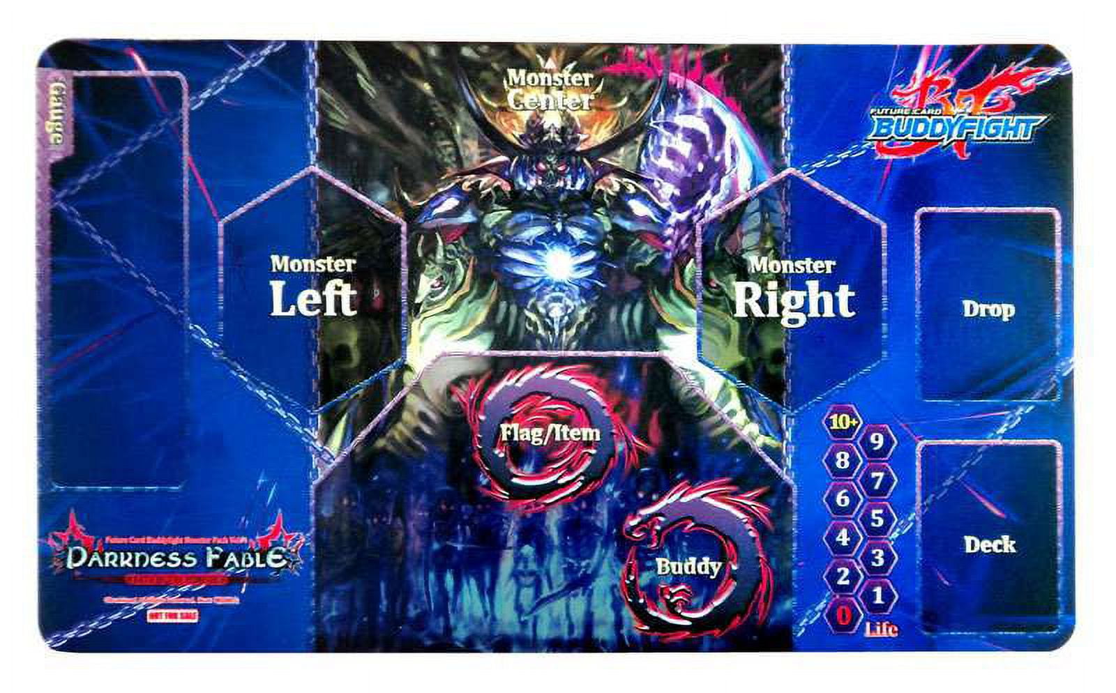 Future Card BuddyFight Card Supplies Darkness Fable Playmat