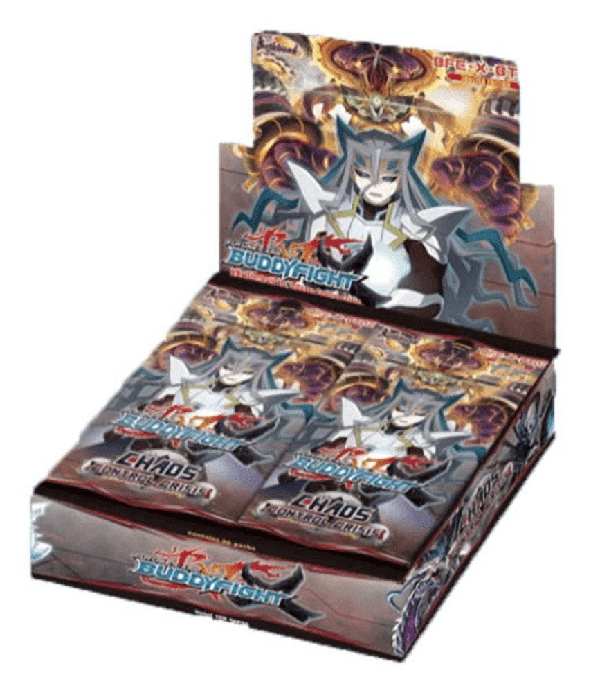buddyfight x booster box Future Card New World Chaos ( Pack ) [BFE-X-BT04A providing numerous opportunities to unearth cards from the popular Buddyfight series Future Card Buddyfight - BFE-X-BT02