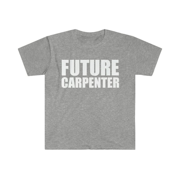 Future Carpenter High School Graduate Graduation Unisex T-shirt S-3XL
