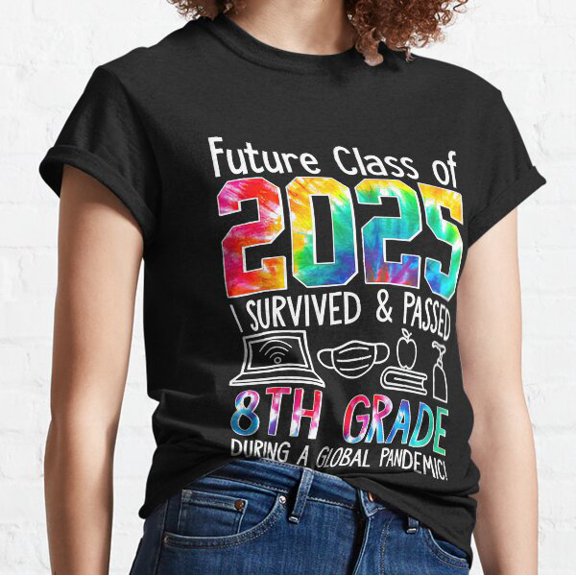 Future Class Of I Survived Passed 8Th Grade Graduation Classic T-shirt