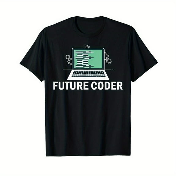 Future Coder Funny Boy Girl Teen Programmer Software Dev T-Shirt