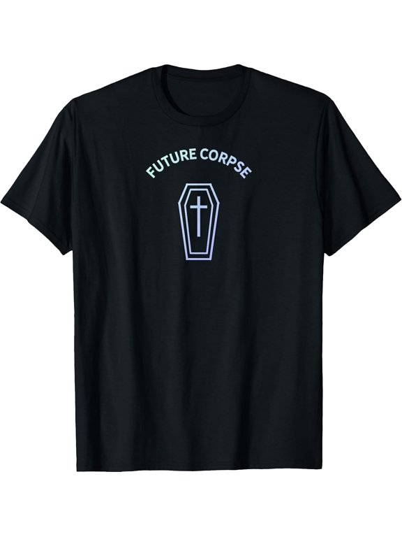 Future Corpse Coffin Pastel Goth Grunge Halloween Aesthetic T-Shirt- Classic Holiday Bestsellers funny halloween shirt Unisex 100% Cotton T-Shirt Breathable Casual Everyday Wear Affordable t shirts