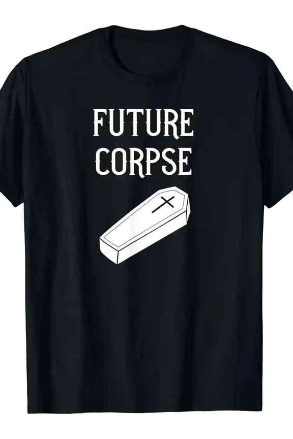 Future Corpse Funny Goth Horror Halloween T-Shirt