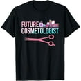 thumbnail image 1 of Future Cosmetologist Cosmetology T-Shirt men and women can wear, black, white, gifts, 1 of 4