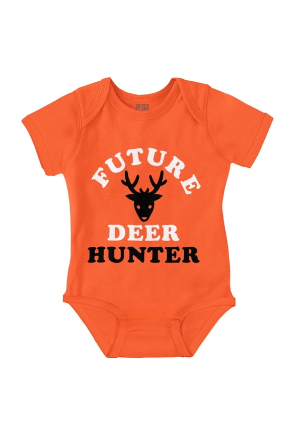 Future Deer Hunter Buck Hunting Bodysuit Jumper Boys Infant Baby Brisco Brands 24M