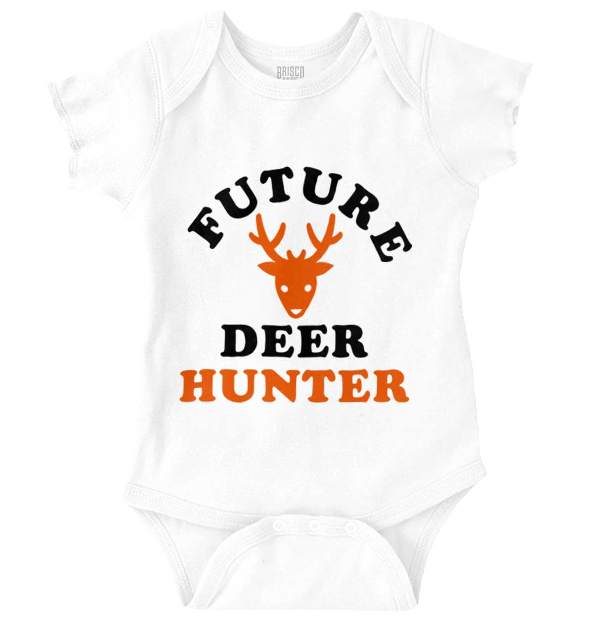 Future Deer Hunter Buck Hunting Bodysuit Jumper Boys Infant Baby Brisco