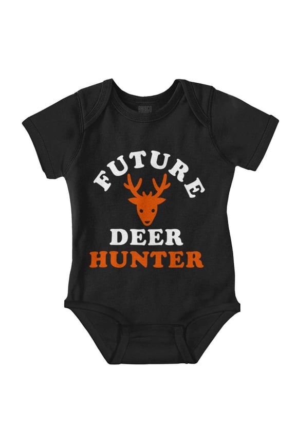 Future Deer Hunter Buck Hunting Bodysuit Jumper Boys Infant Baby Brisco Brands NB