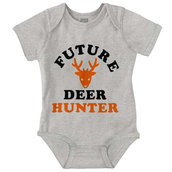 Future Deer Hunter Buck Hunting Bodysuit Jumper Boys Infant Baby Brisco Brands NB