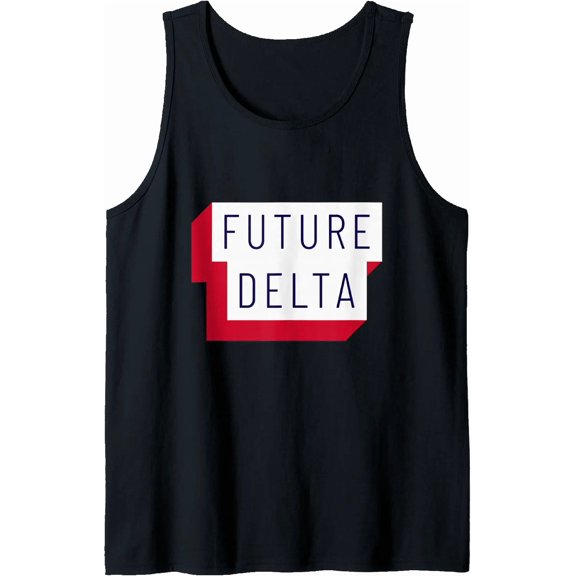 Future Delta Tri Delta Graphic Tank Top Size S-3XL