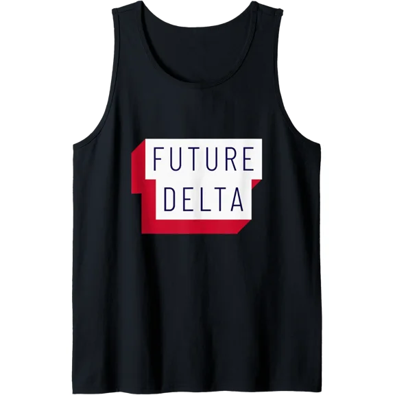 Future Delta Tri Delta Graphic Tank Top Size S-3XL