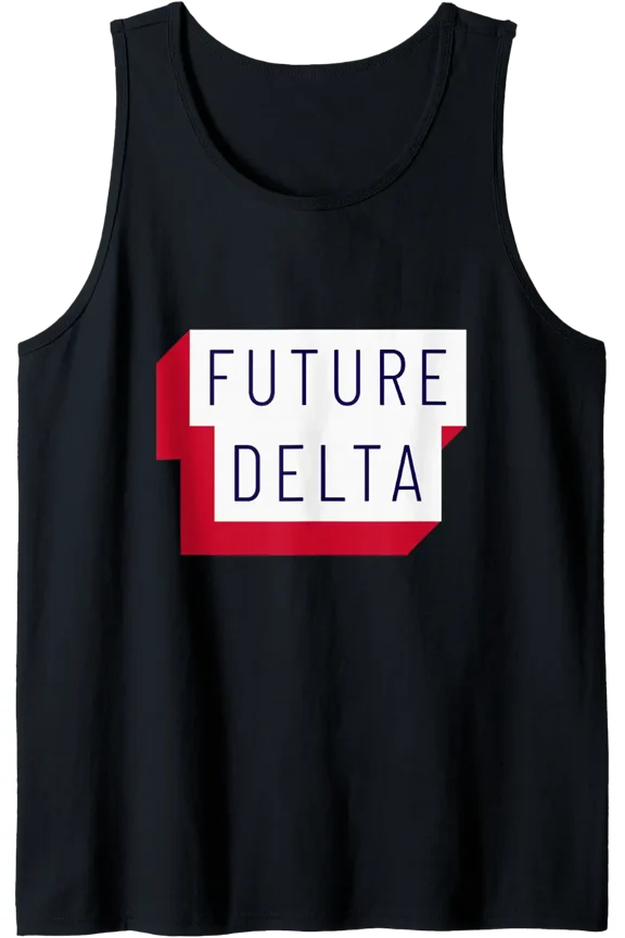 Future Delta Tri Delta Graphic Tank Top Size S-3XL