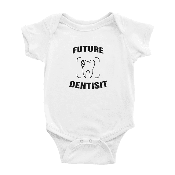 Future Dentisit Cute Baby Bodysuit Boy Girl Unisex Baby Clothes
