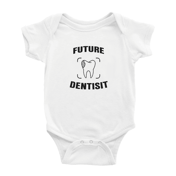 Future Dentisit Cute Baby Bodysuit Boy Girl Unisex Baby Clothes