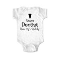 thumbnail image 1 of Future Dentist like my Daddy - wallsparks cute & funny Brand - baby one piece bodysuit - Great baby shower gift!, 1 of 3