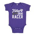 thumbnail image 1 of Future Drag Racer Baby Bodysuit One Piece 12 mo Purple, 1 of 3