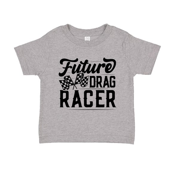 Future Drag Racer Toddler T-Shirt 2T Athletic Heather