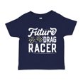 thumbnail image 1 of Future Drag Racer Toddler T-Shirt 3T Navy Blue, 1 of 3