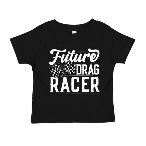 Future Drag Racer Toddler T-Shirt 5/6T Black