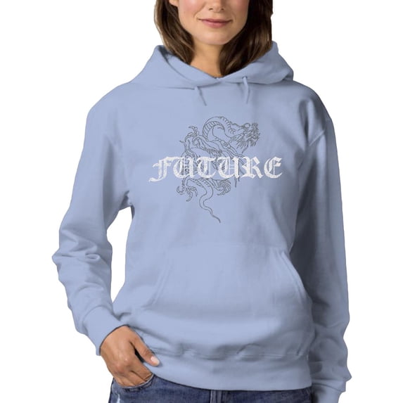 Future Dragon Hoodie Women -Image by Shutterstock, Female 5X-Large