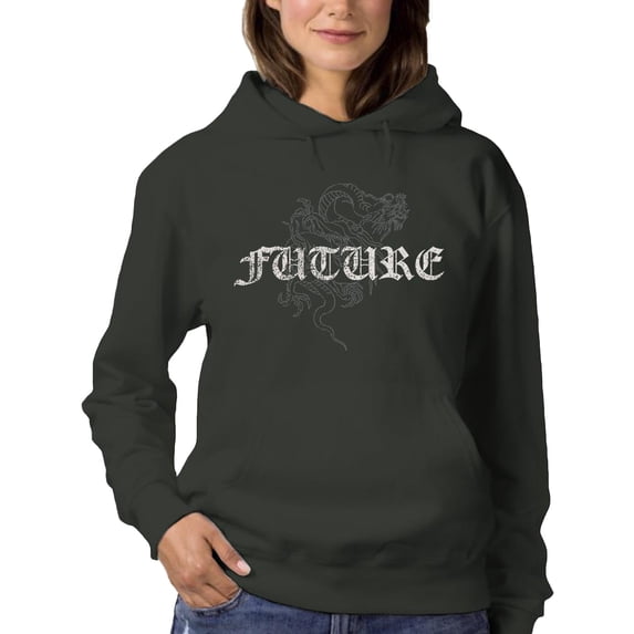 Future Dragon Hoodie Women -Image by Shutterstock, Female 5X-Large