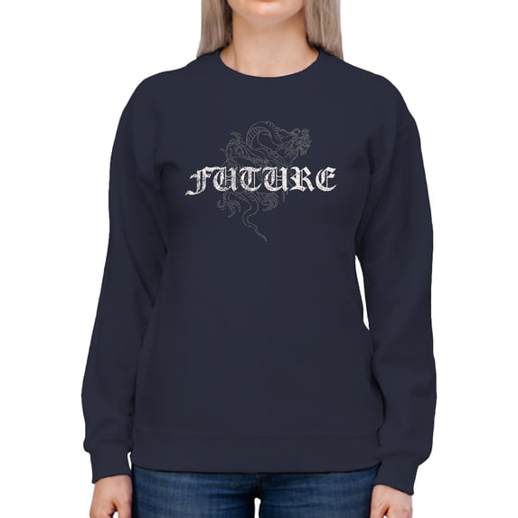 Future Dragon Sweatshirt Women -Image by Shutterstock, Female 5X-Large