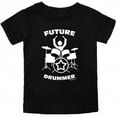 thumbnail image 1 of Future Drummer Toddler Punk T Shirt, 1 of 1