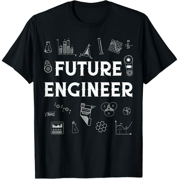 Future Engineer Funny Men Women Engineering Student Gifts T-Shirt