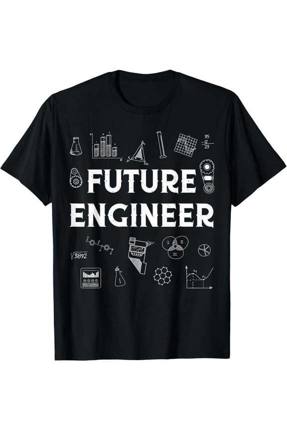 Future Engineer Funny Men Women Engineering Student Gifts T-Shirt